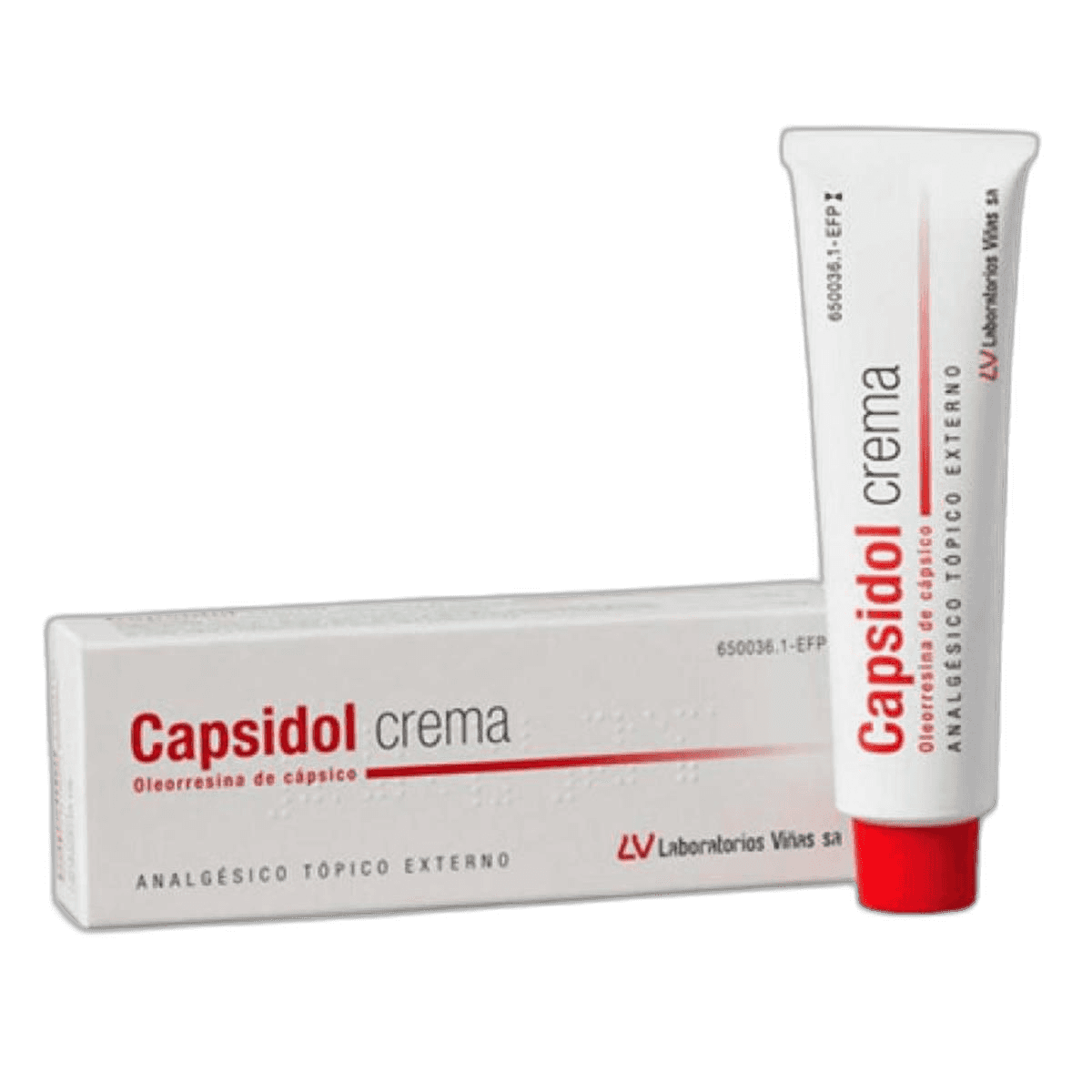 Imagen de CAPSIDOL 0,25 mg/g CREMA 1 TUBO 60 g