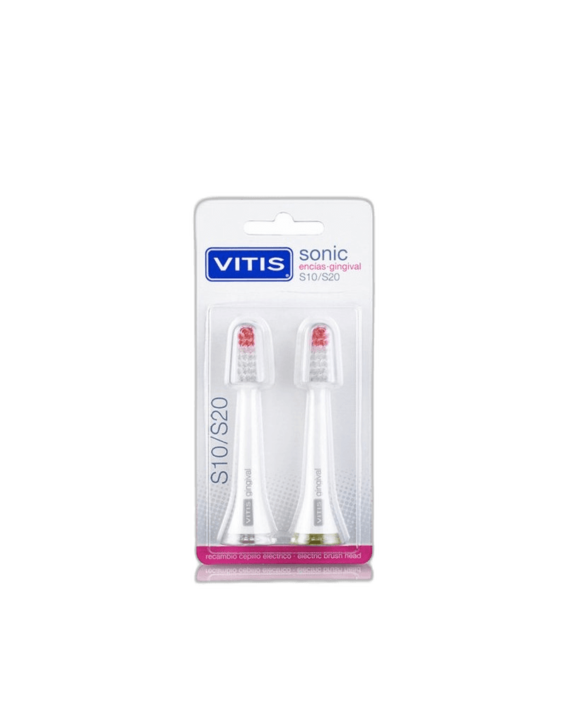 Imagen 2 de CEPILLO DENTAL ELECTRICO VITIS SONIC S10 / S20 ENCIAS 2 UNID