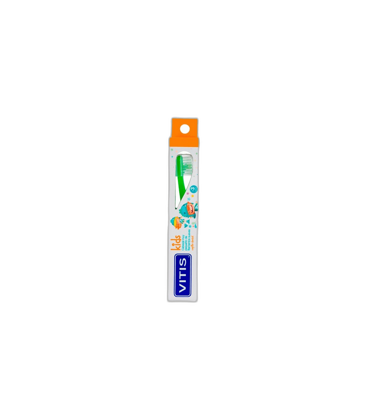 Imagen 3 de CEPILLO DENTAL INFANTIL VITIS KIDS