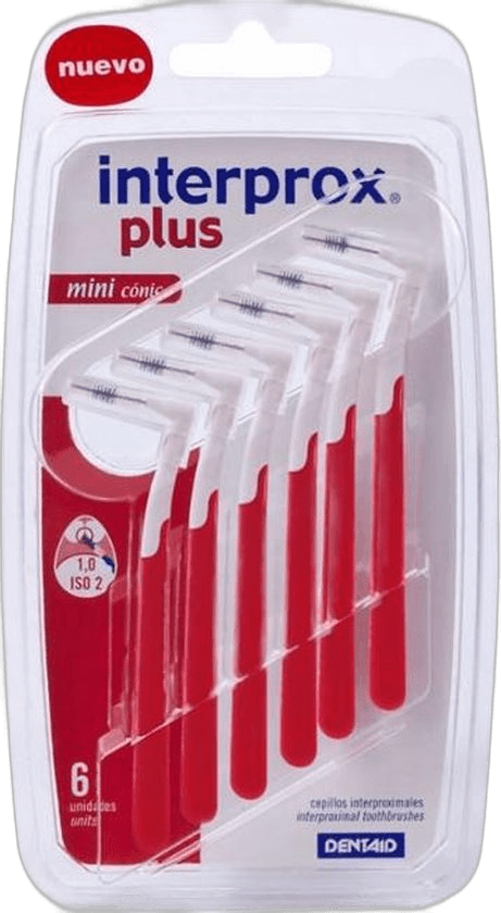 Imagen 2 de CEPILLO DENTAL INTERPROX PLUS MINI CONIC