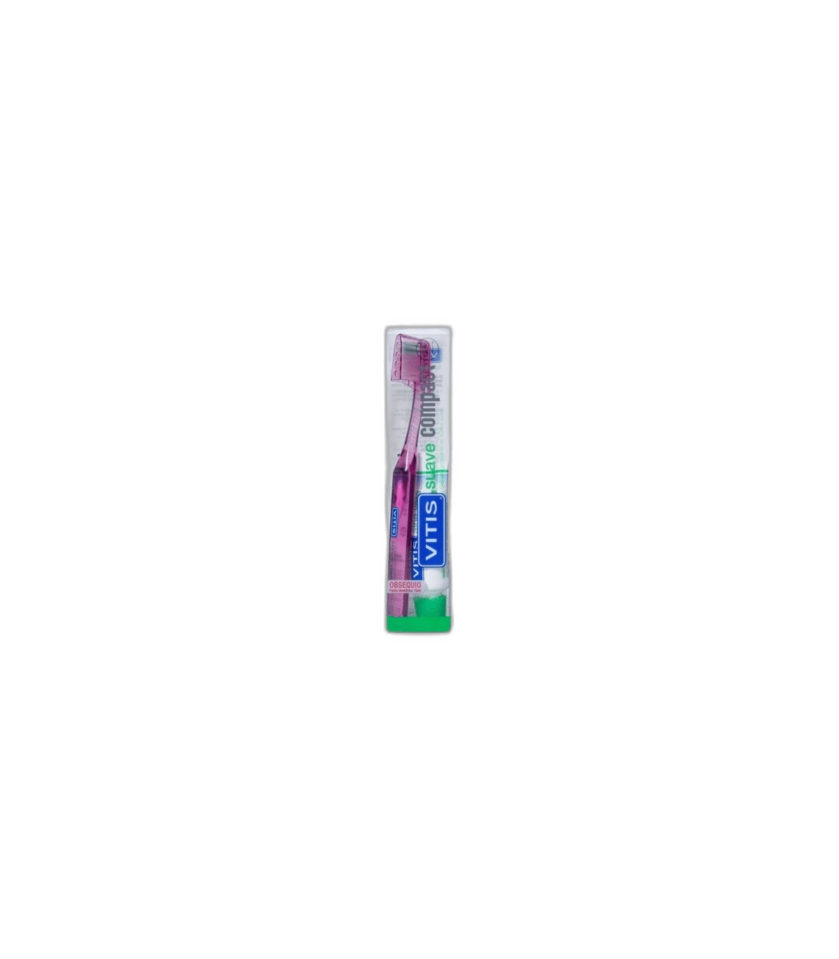 Imagen 2 de CEPILLO DENTAL VITIS COMPACT SUAVE ADULT