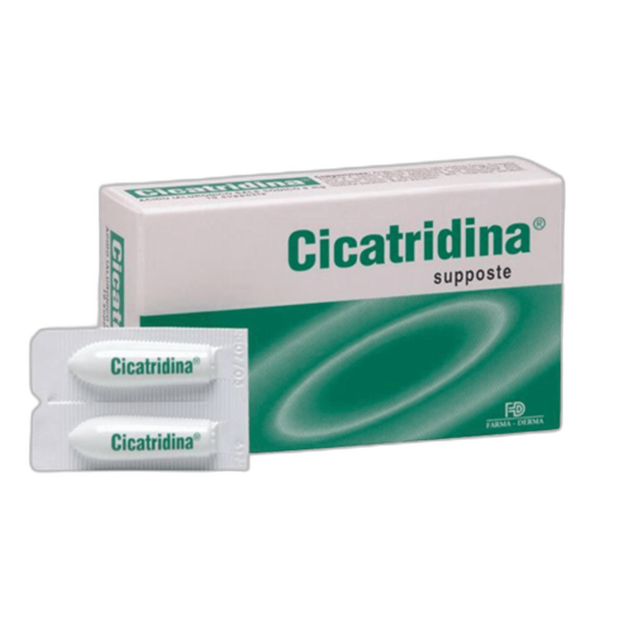 Imagen 3 de CICATRIDINA 5 MG 10 SUPOSITORIOS