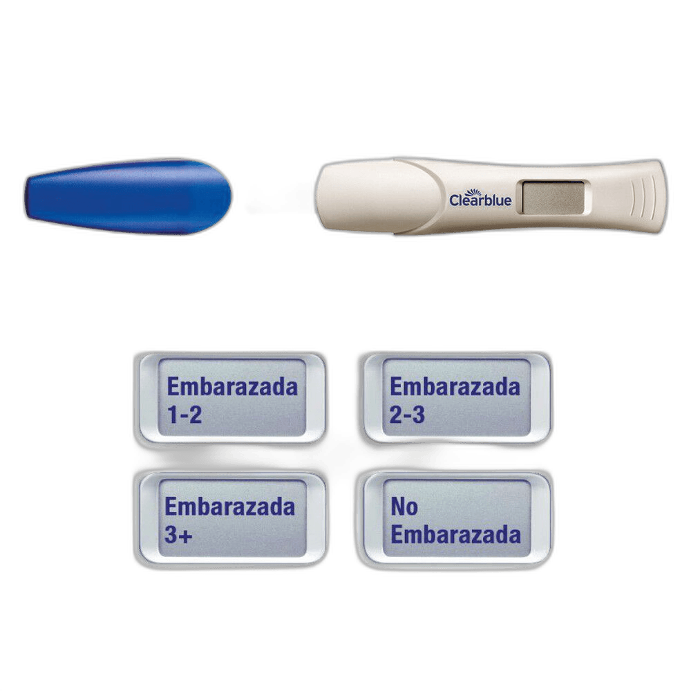 Imagen 2 de CLEARBLUE DIGITAL TEST EMBARAZO 1 PRUEB
