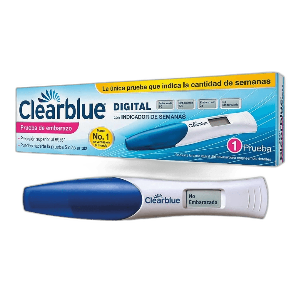Imagen 3 de CLEARBLUE DIGITAL TEST EMBARAZO 1 PRUEB