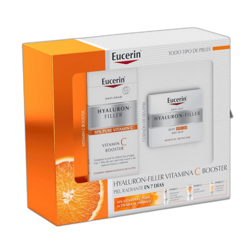 Imagen 2 de COFRE EUCERIN XMAS HYAL DIA PIEL NORMAL + VIT C