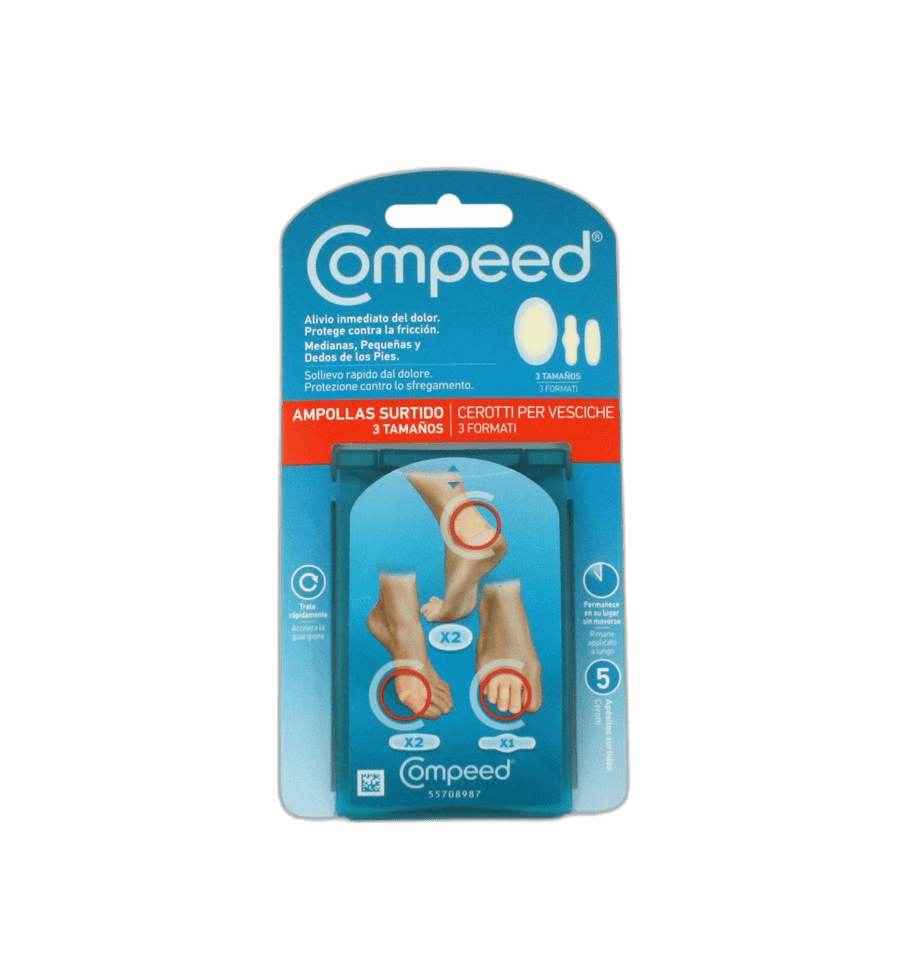Imagen 2 de COMPEED PACK MIXTO AMPOLLAS 5U 3 TAMAÑOS