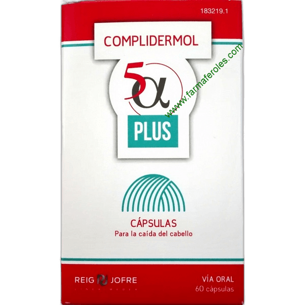 Imagen 2 de COMPLIDERMOL 5 ALFA PLUS 60 CAPSULAS