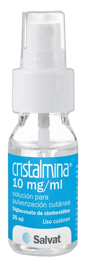 Imagen 3 de CRISTALMINA 10 mg/ml SOLUCION PARA PULVERIZACION CUTANEA 1 FRASCO 25 ml