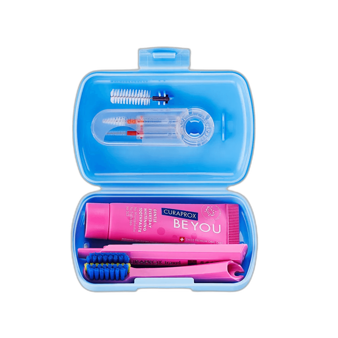 Imagen 2 de CURAPROX TRAVEL SET AZUL
