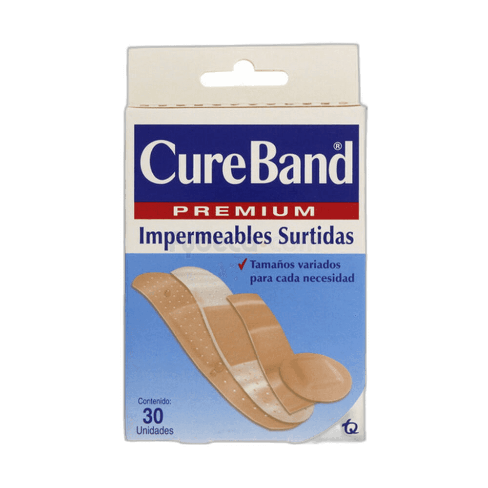 Imagen de CURESAN PREMIUM TIRAS SURTIDAS 4 TAMAÑOS 25 U