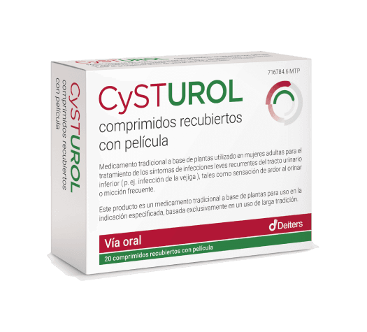 Imagen de CYSTUROL 40 COMPRIMIDOS RECUBIERTOS
