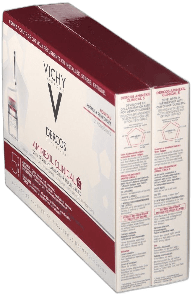 Imagen 3 de DERCOS AMINEXIL C5 MUJER 21X6 ML
