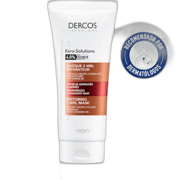 Imagen 3 de DERCOS MASCARILLA KERA-SOLUTIONS 1 ENVASE 200 ML