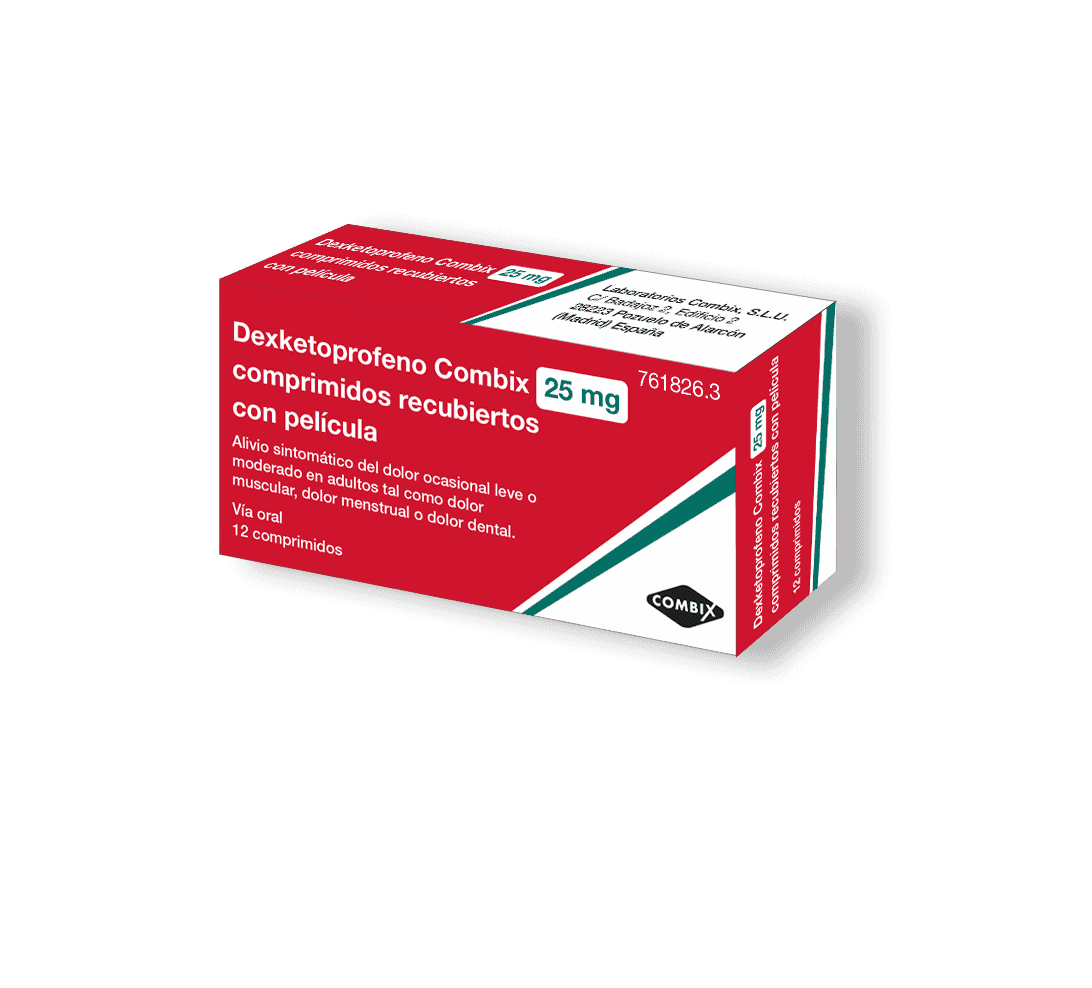 Imagen de DEXKETOPROFENO PENSAVITAL EFG 25 mg 10 COMPRIMIDOS RECUBIERTOS
