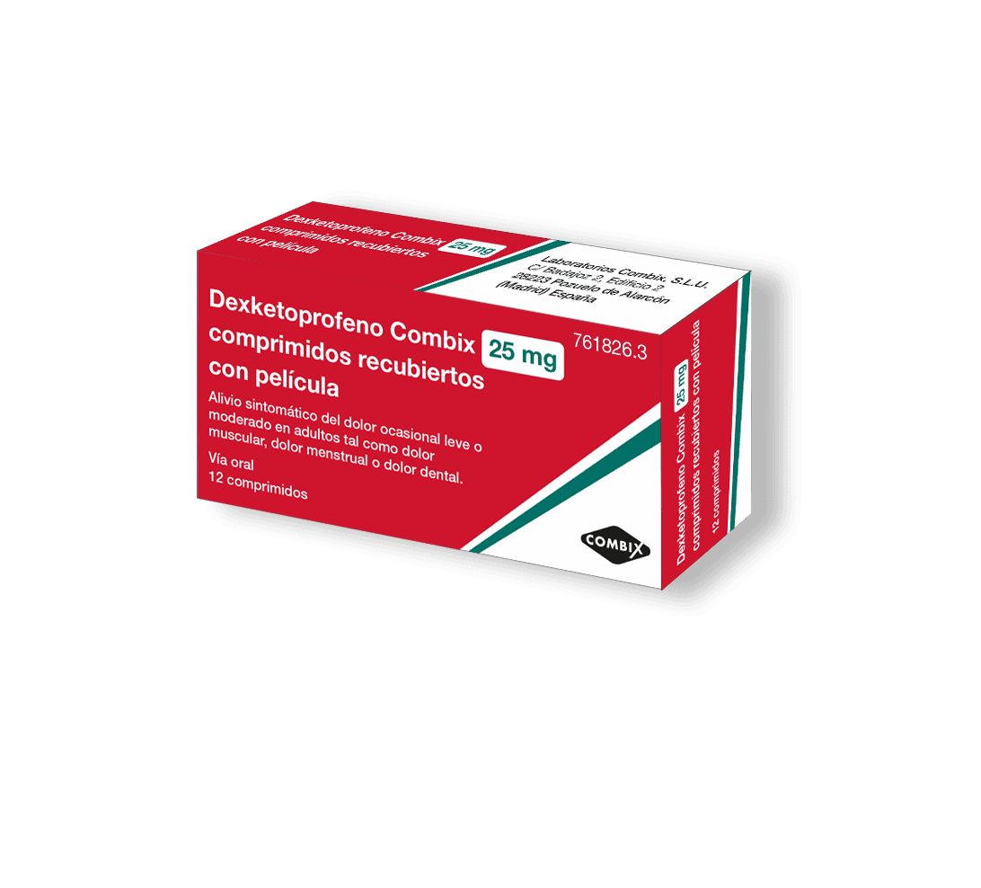 Imagen de DEXKETOPROFENO PENSAVITAL EFG 25 mg 10 COMPRIMIDOS RECUBIERTOS