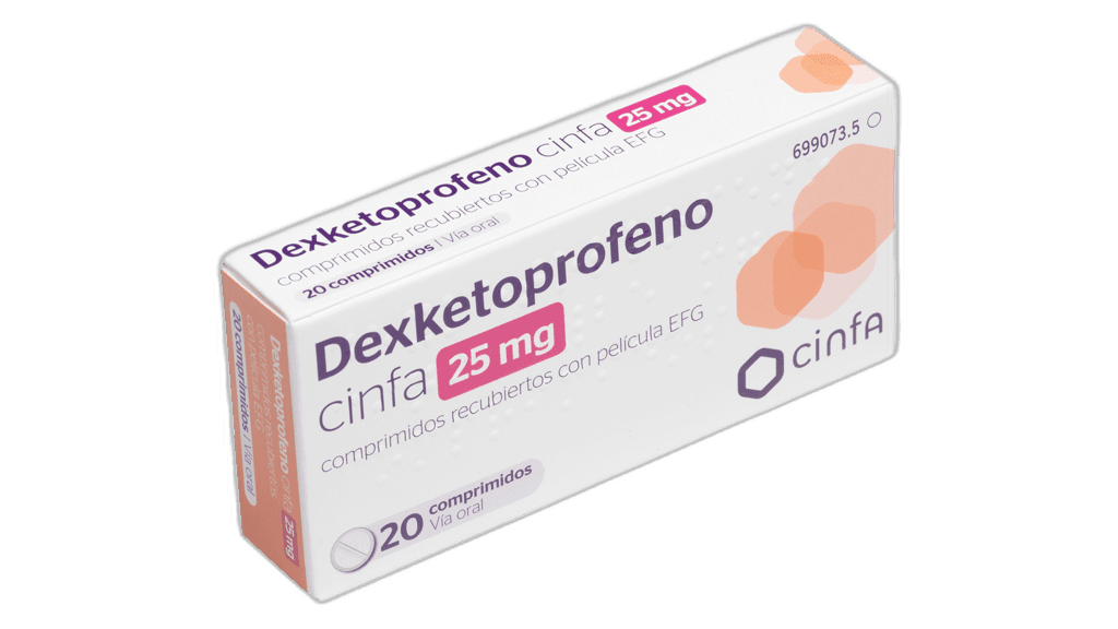 Imagen 3 de DEXKETOPROFENO PENSAVITAL EFG 25 mg 10 COMPRIMIDOS RECUBIERTOS