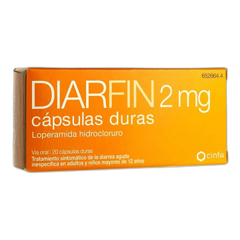 Imagen de DIARFIN 2 mg 20 CAPSULAS
