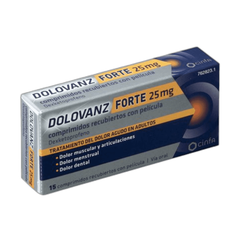Imagen de DOLOVANZ FORTE 25 mg 10 SOBRES SOLUCION ORAL