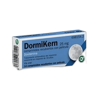 Imagen 2 de DORMIKERN 25 mg 14 COMPRIMIDOS RECUBIERTOS