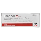 Imagen 3 de ENANDOL 25 mg 10 COMPRIMIDOS RECUBIERTOS