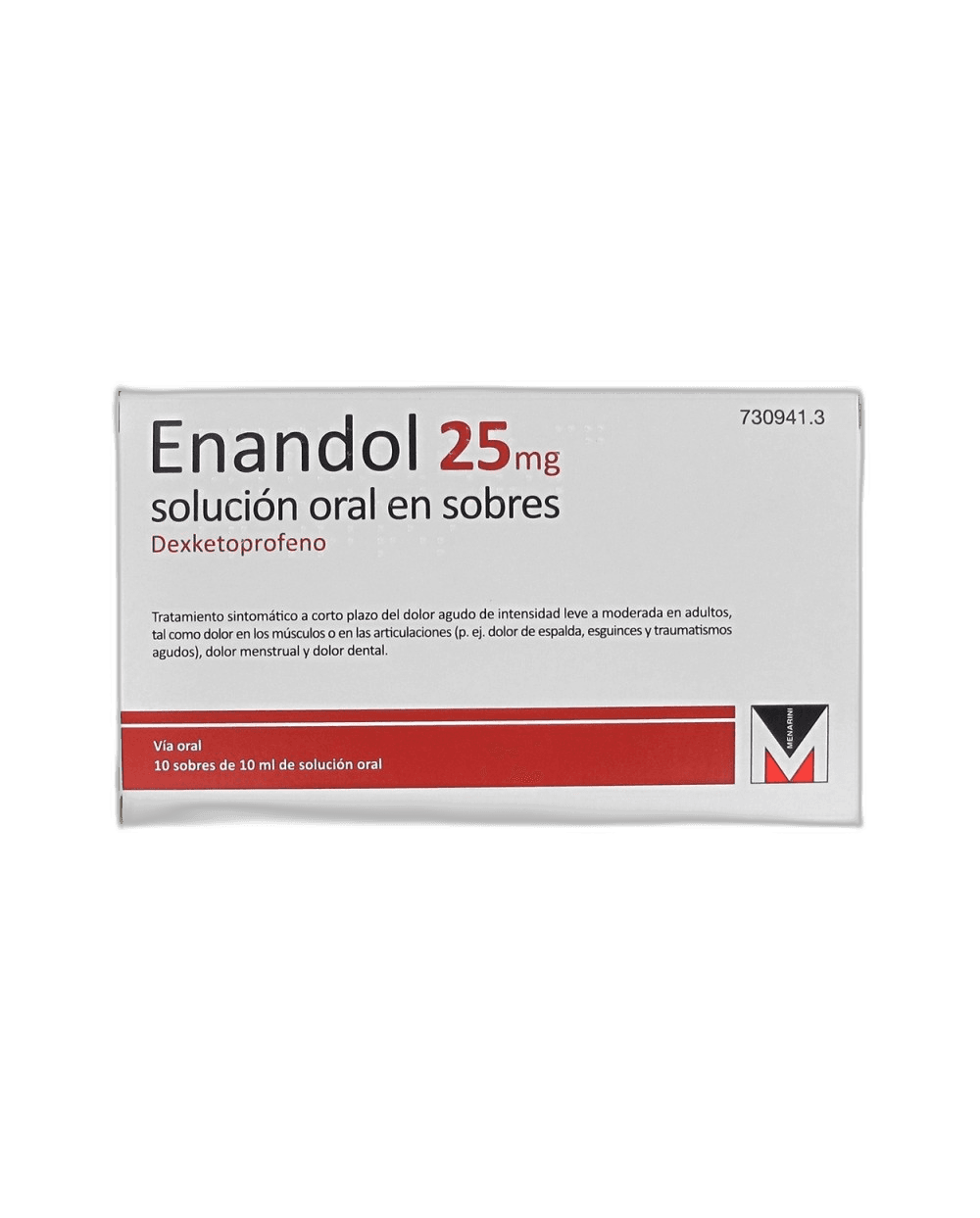 Imagen 2 de ENANDOL 25 mg 10 SOBRES SOLUCION ORAL 10 ml