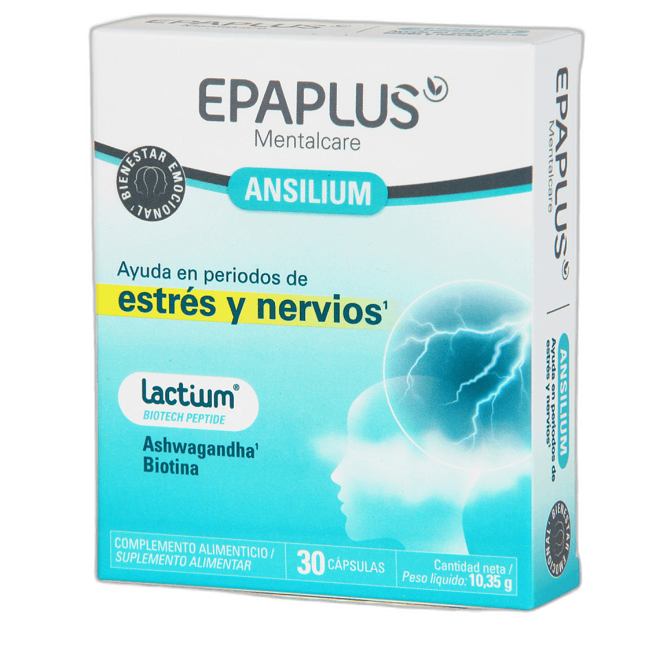 Imagen de EPAPLUS MENTALCARE ANSILIUM 30 CAPSULAS