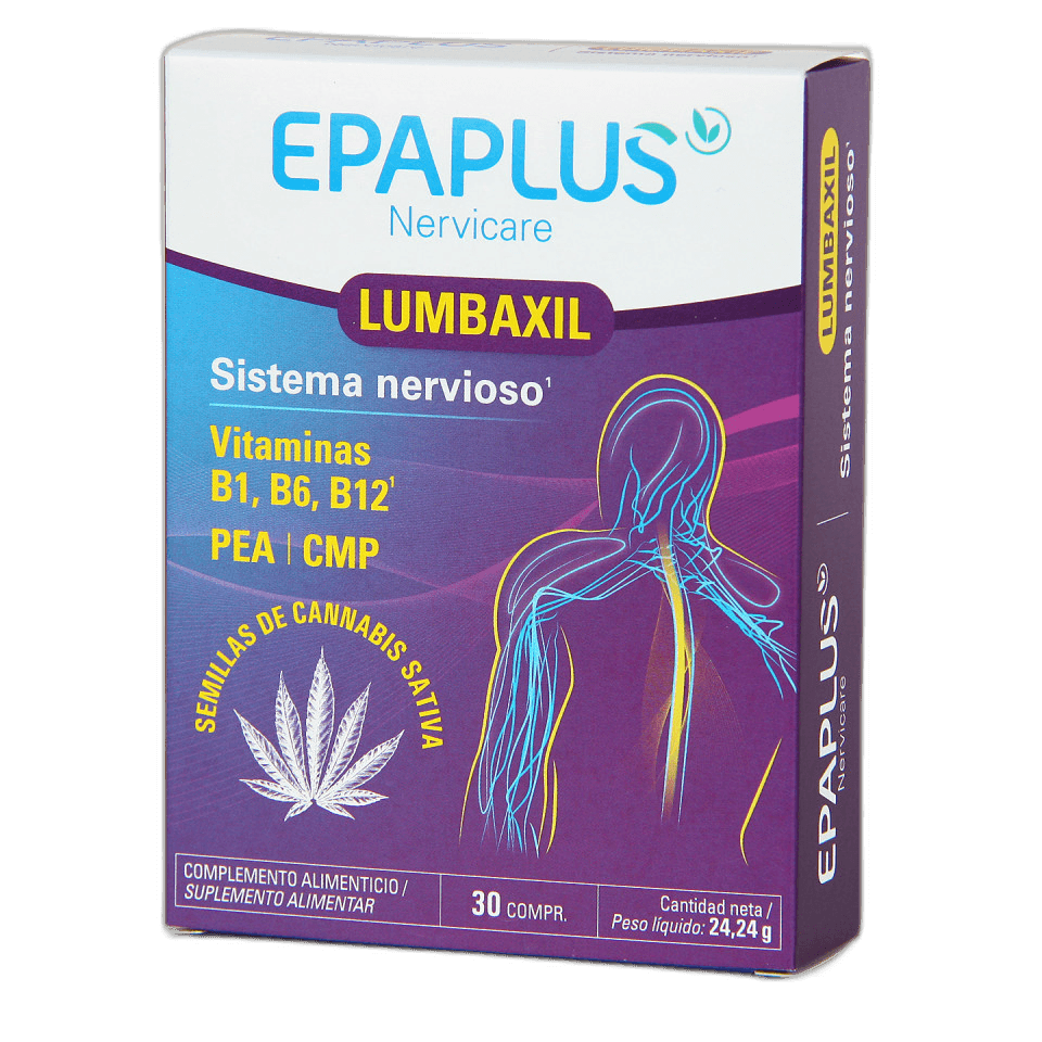 Imagen 3 de EPAPLUS NERVICARE LUMBAXIL 30 COMPRIMIDOS