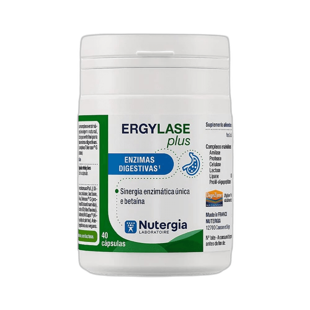 Imagen de ERGYLASE PLUS 40 CAPSULAS