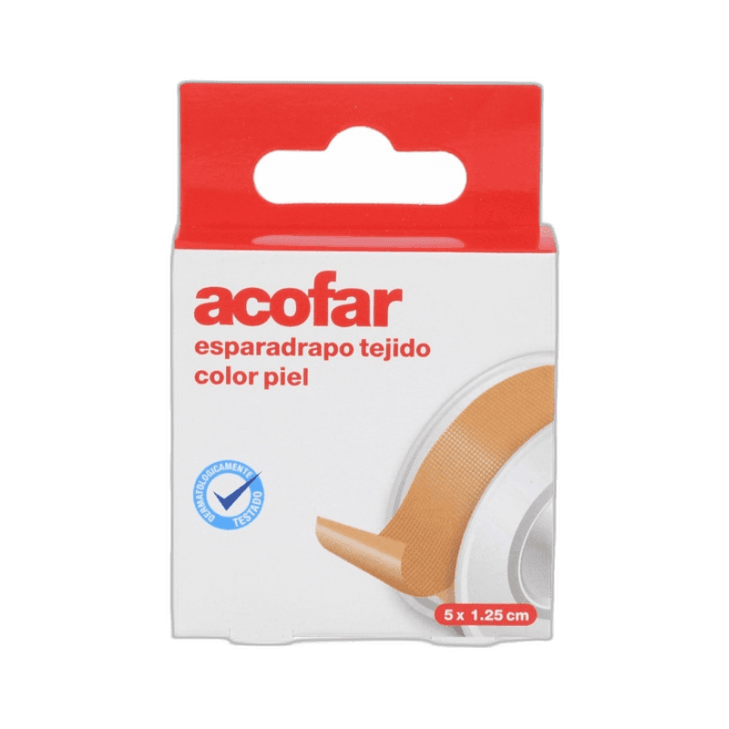 Imagen 3 de ESPARADRAPO ACOFAR TEJIDO SIN TEJER 1 UNIDAD 5 M X 1,25 CM C
