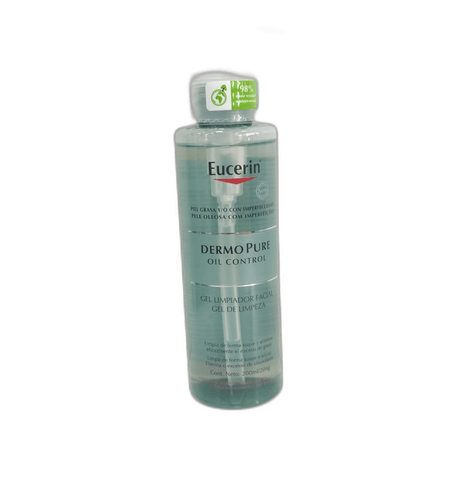 Imagen 2 de EUCERIN DERMOPURE OIL CONTROL GEL LIMPIADOR FACIAL 1 ENVASE