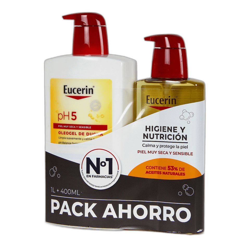 Imagen 2 de EUCERIN PH5 OLEOGEL DUCHA 1000 ML