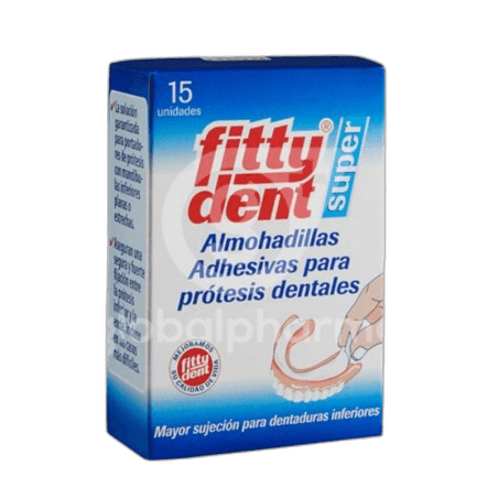 Imagen 3 de FITTYDENT ALMOHADILLAS ADHESIVAS 15U