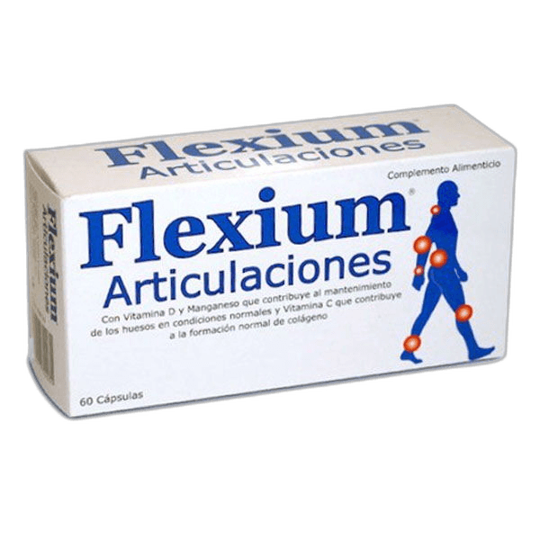 Imagen de FLEXIUM ARTICULACIONES 60 CAPSULAS