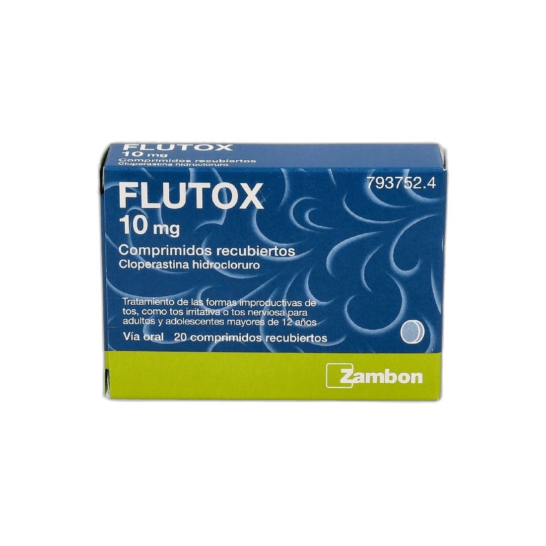 Imagen 2 de FLUTOX 10 mg 20 COMPRIMIDOS RECUBIERTOS