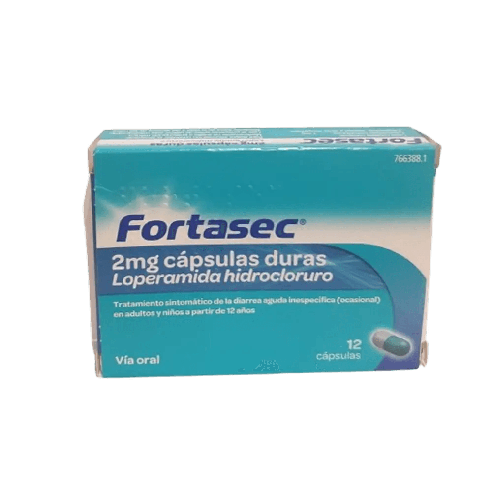 Imagen de FORTASEC 2 mg 12 CAPSULAS