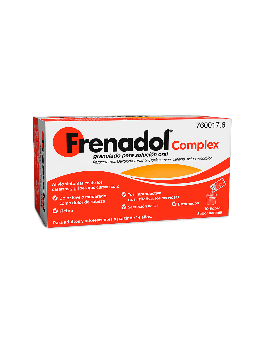 Imagen 3 de FRENADOL COMPLEX 10 SOBRES GRANULADO PARA SOLUCION ORAL