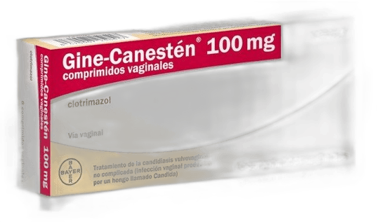 Imagen de GINE-CANESTEN 100 mg 6 COMPRIMIDOS VAGINALES