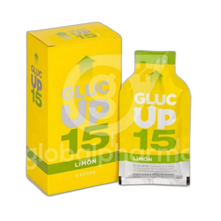 Imagen 2 de GLUC UP LIMON 15GX5 STICKS DE 30 ML