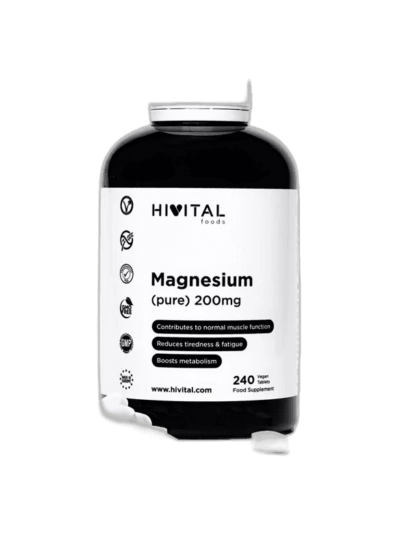 Imagen de HIVITAL MAGNESIUM PURE 200 MG 240 TABLETAS