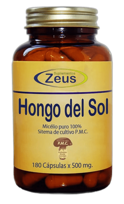 Imagen 2 de HONGO DEL SOL ZEUS 180 CAPSULAS