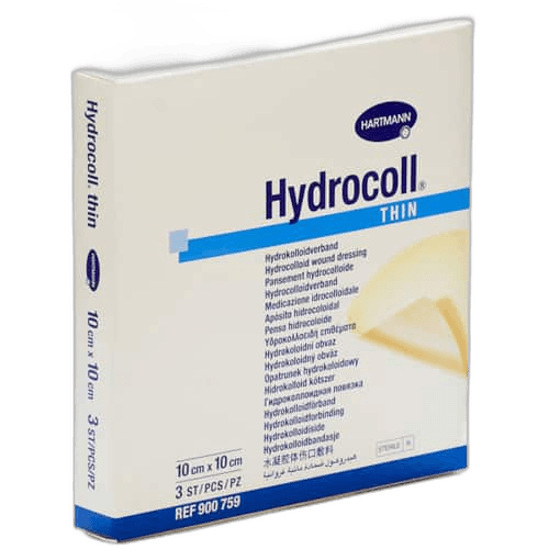Imagen de HYDROCOLL THIN 10X10 CM. 3 APOSITOS