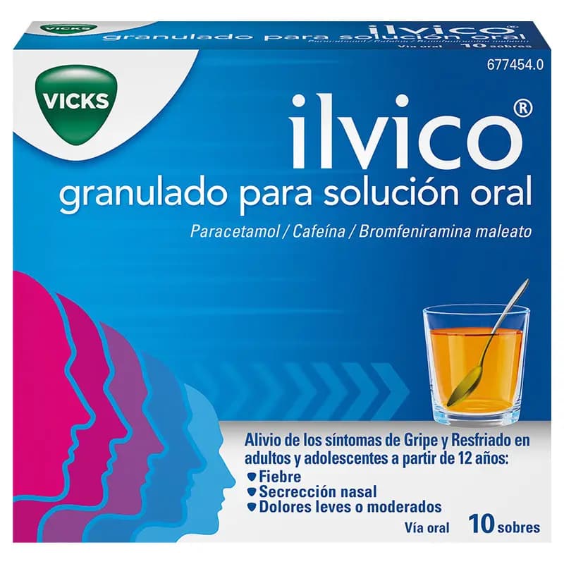 Imagen de ILVICO GRANULADO PARA SOLUCIÓN ORAL 10 SOBRES