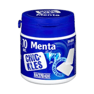 Imagen de INTERAPOTHEK CHICLES 1 ENVASE 100 G SABOR MENTA