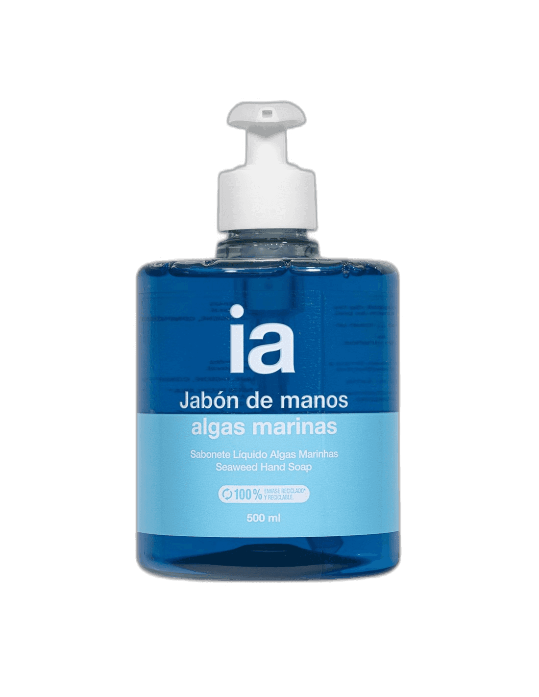 Imagen de INTERAPOTHEK JABON MANOS ALGAS MARINAS 1 ENVASE 500 ML
