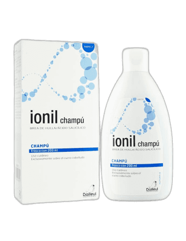 Imagen de IONIL 20 mg/ml + 42,5 mg/ml CHAMPU MEDICINAL 1 FRASCO 200 ml