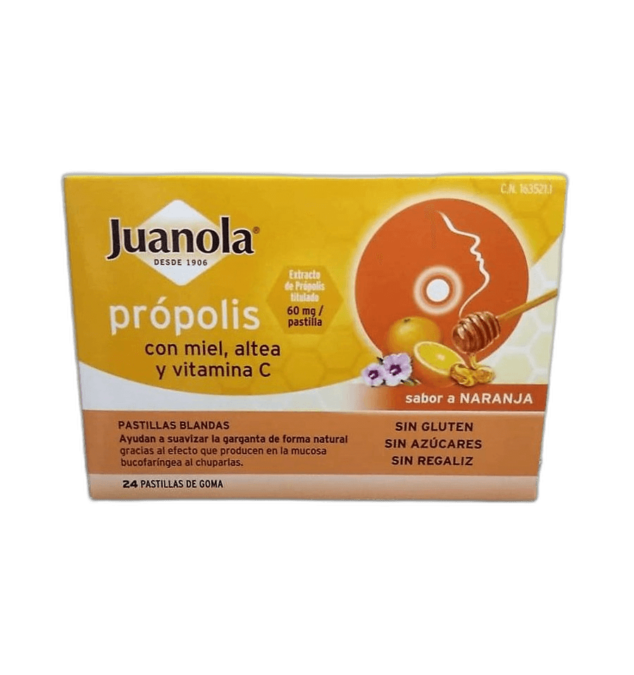 Imagen 3 de JUANOLA PROPOLIS MIEL ALTEA NAR 24 PASTI