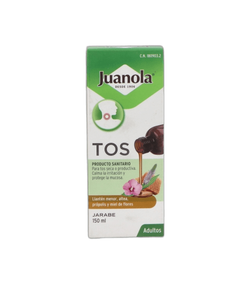 Imagen 2 de JUANOLA TOS JARABE ADULTOS 150 ML