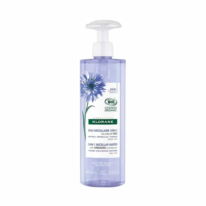 Imagen de Klorane Agua Micelar Desmaquillante Aciano Bio 400 Ml