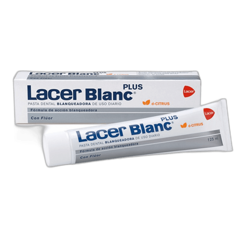 Imagen 2 de LACERBLANC PLUS BLANQUEADORA USO DIARIO PASTA DENTAL 1 ENVAS