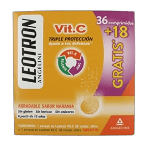 Imagen 3 de LEOTRON VIT C 36 + 18 COMP